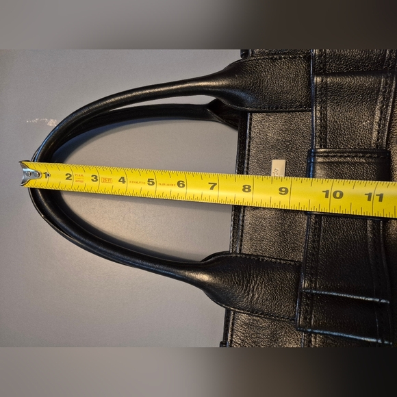 Kate Spade Black Leather Bow Purse - Picture 10 of 13